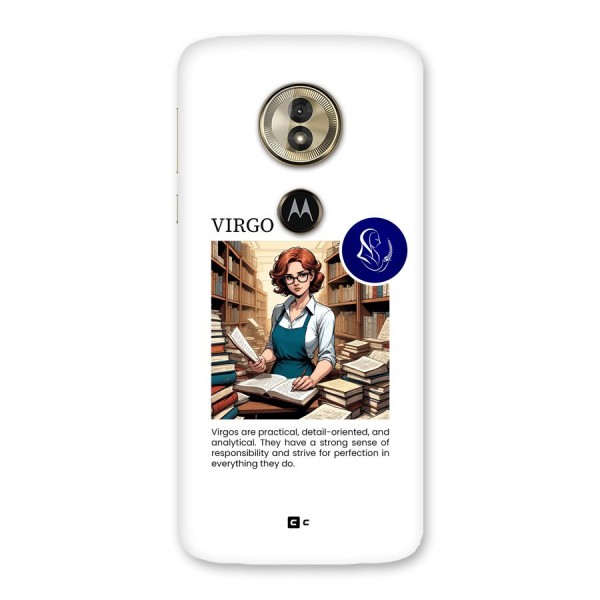 Valuable Virgo Back Case for Moto G6 Play