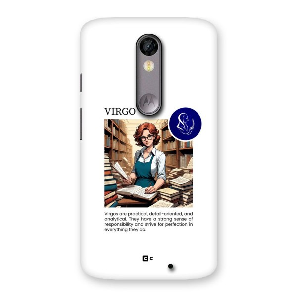 Valuable Virgo Back Case for Moto X Force