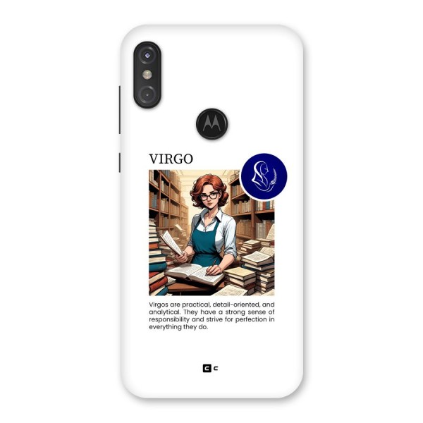 Valuable Virgo Back Case for Motorola One Power