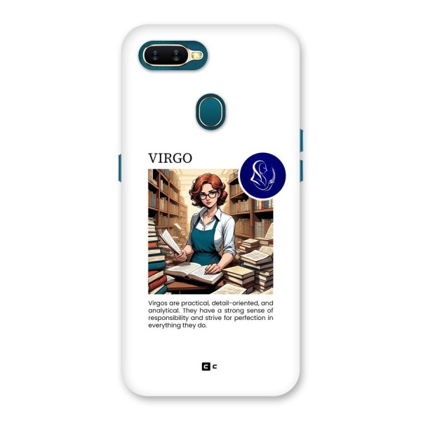 Valuable Virgo Back Case for Oppo A12