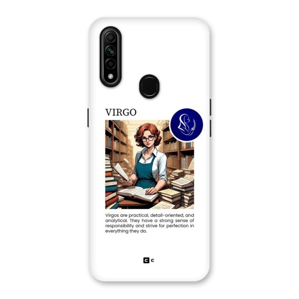 Valuable Virgo Back Case for Oppo A31