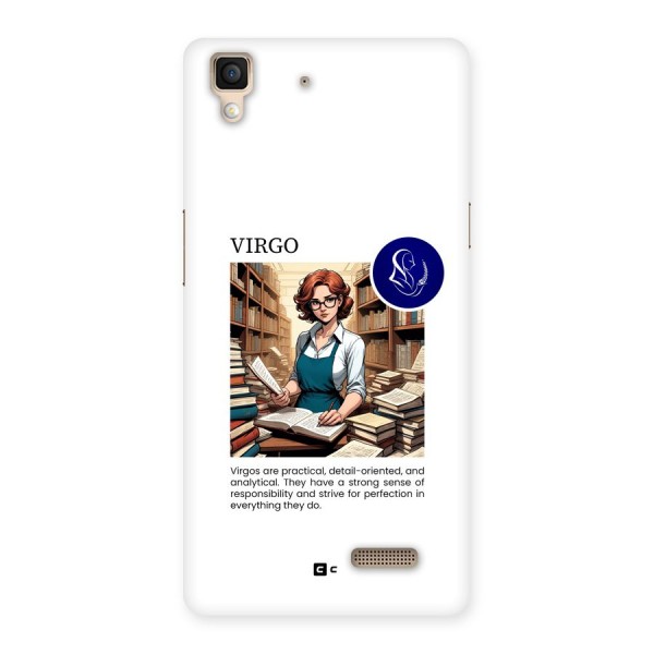 Valuable Virgo Back Case for Oppo R7