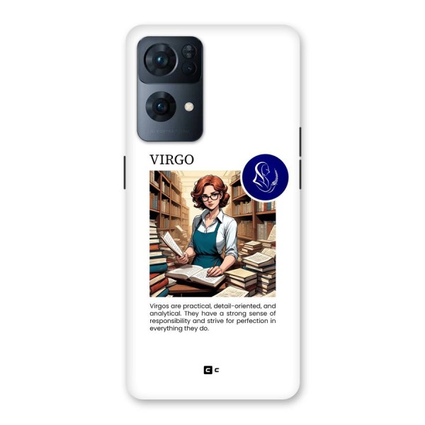 Valuable Virgo Back Case for Oppo Reno7 Pro 5G