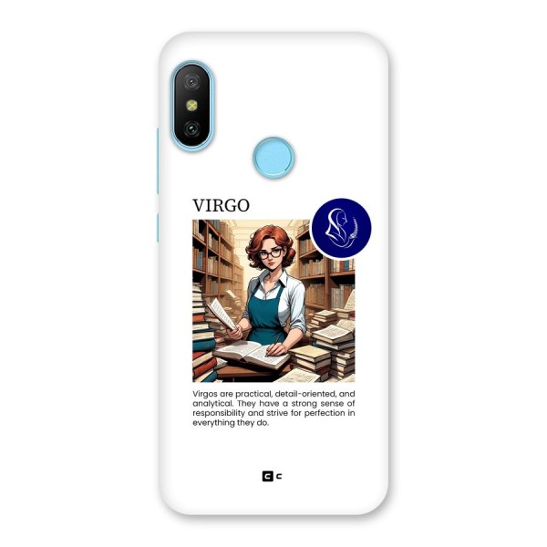 Valuable Virgo Back Case for Redmi 6 Pro