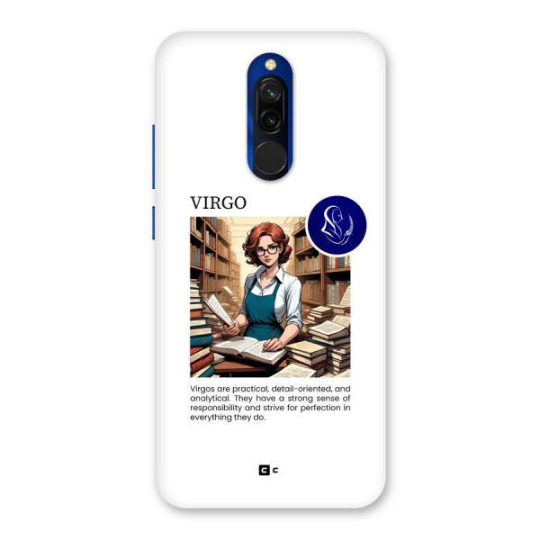 Valuable Virgo Back Case for Redmi 8