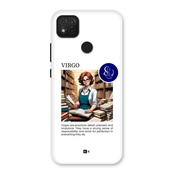 Valuable Virgo Back Case for Redmi 9C