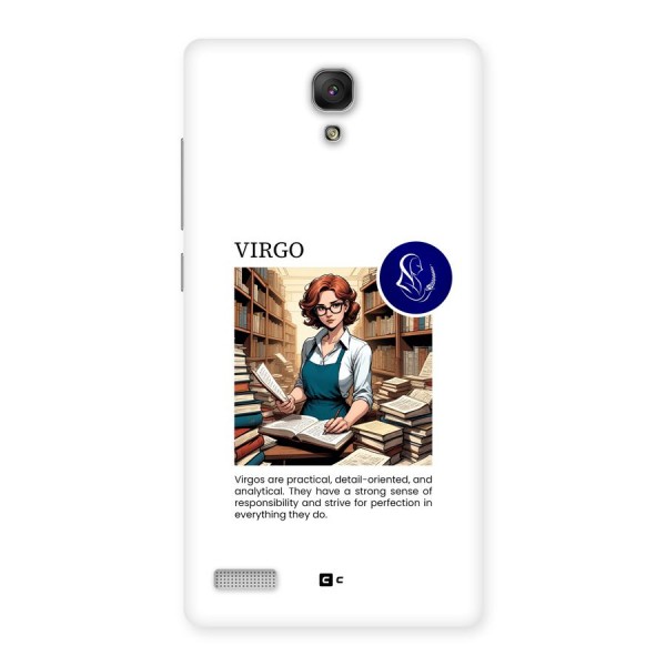 Valuable Virgo Back Case for Redmi Note