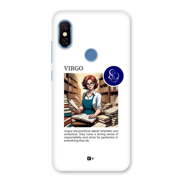 Valuable Virgo Back Case for Redmi Note 6 Pro