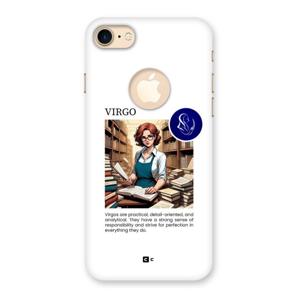 Valuable Virgo Back Case for iPhone 8 Logo Cut