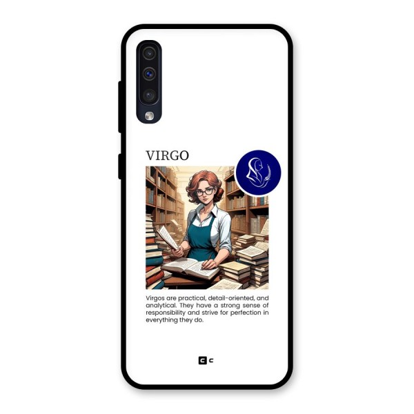 Valuable Virgo Glass Back Case for Galaxy A50s