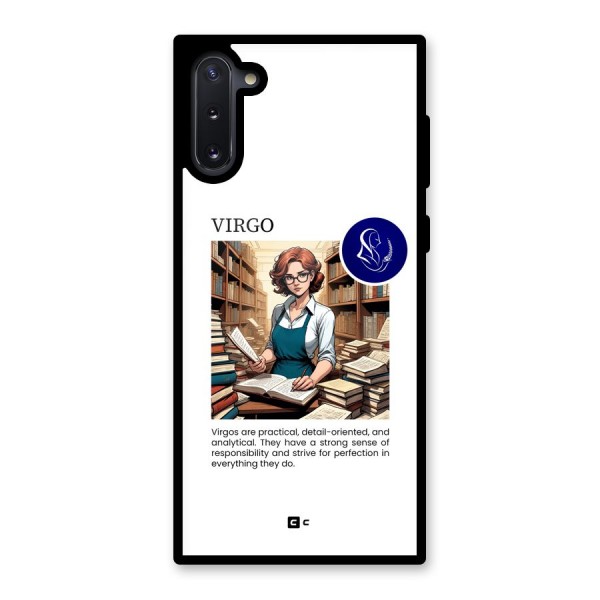 Valuable Virgo Glass Back Case for Galaxy Note 10