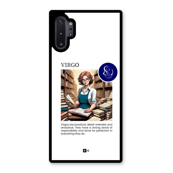 Valuable Virgo Glass Back Case for Galaxy Note 10 Plus