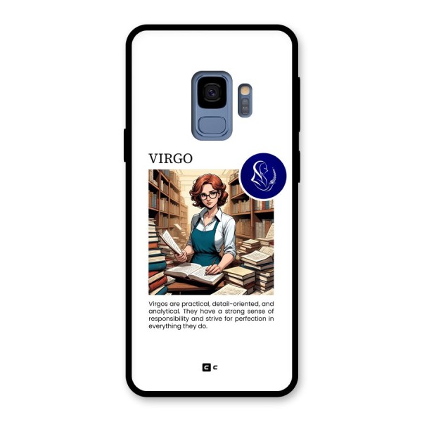 Valuable Virgo Glass Back Case for Galaxy S9