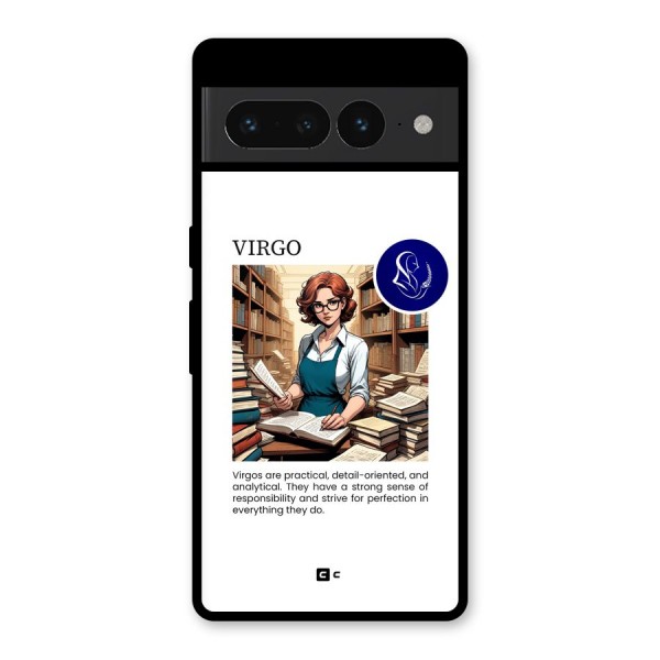 Valuable Virgo Glass Back Case for Google Pixel 7 Pro