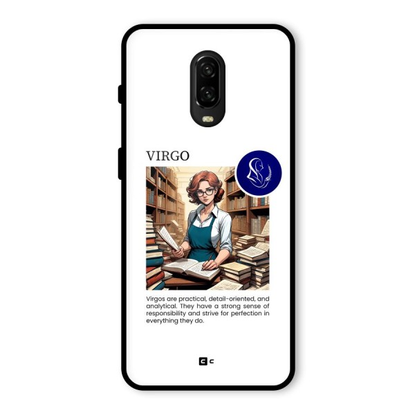 Valuable Virgo Glass Back Case for OnePlus 6T