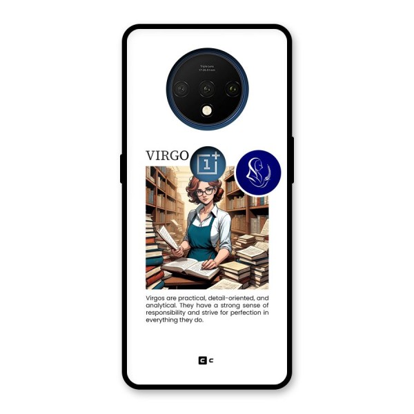 Valuable Virgo Glass Back Case for OnePlus 7T