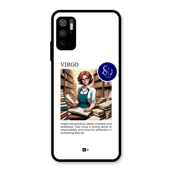 Valuable Virgo Glass Back Case for Poco M3 Pro 5G