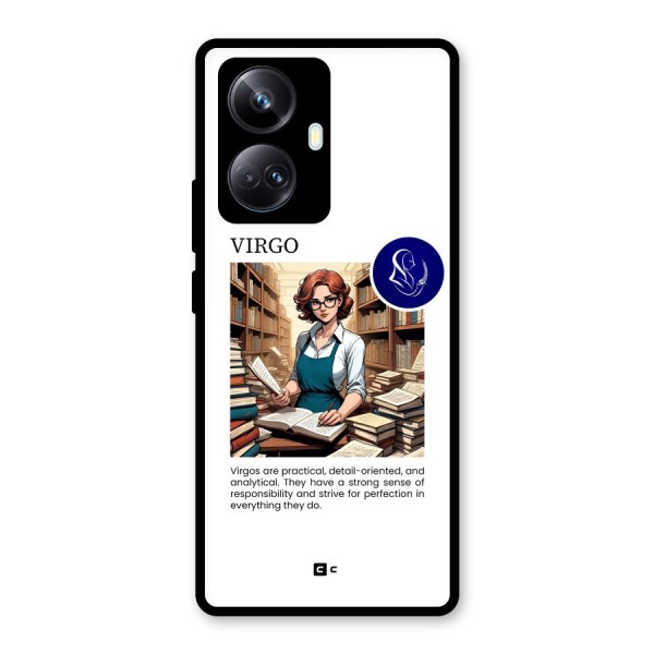 Valuable Virgo Glass Back Case for Realme 10 Pro Plus