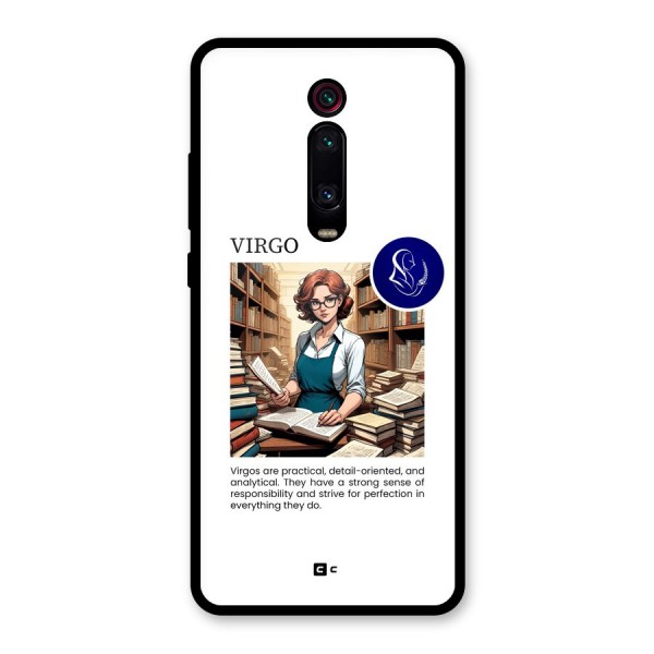 Valuable Virgo Glass Back Case for Redmi K20 Pro