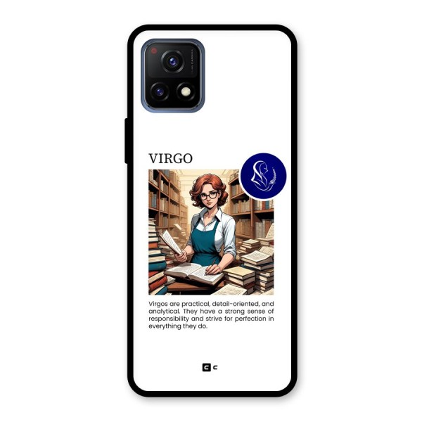 Valuable Virgo Glass Back Case for Vivo Y72 5G