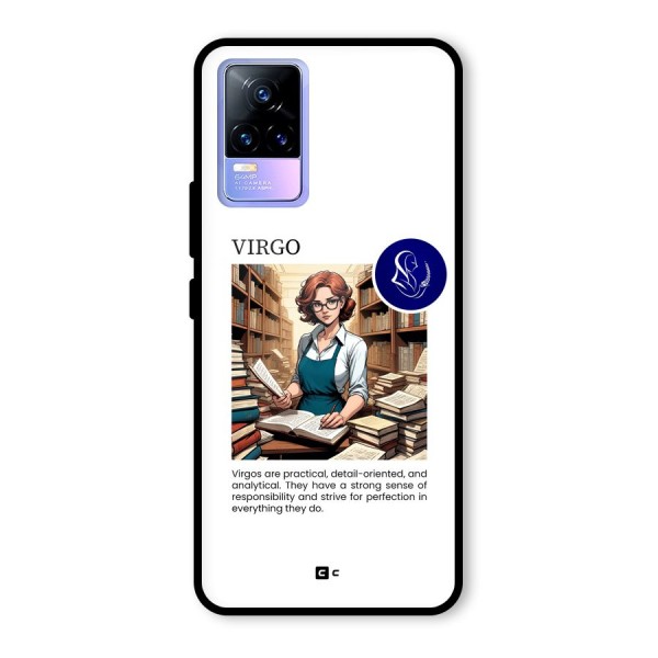 Valuable Virgo Glass Back Case for Vivo Y73