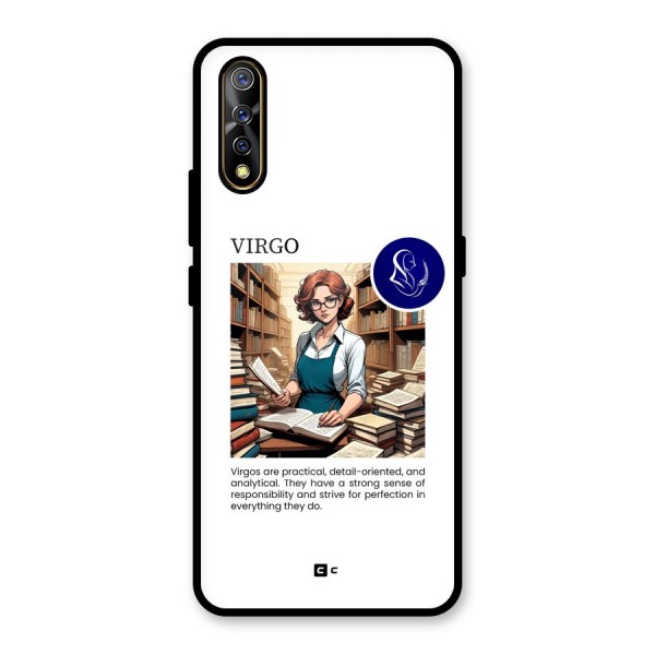 Valuable Virgo Glass Back Case for Vivo Z1x