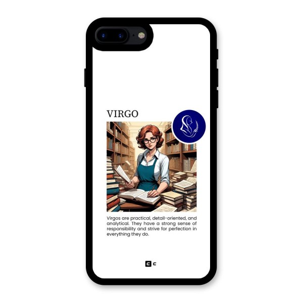 Valuable Virgo Glass Back Case for iPhone 7 Plus