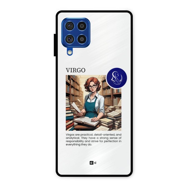 Valuable Virgo Metal Back Case for Galaxy F62