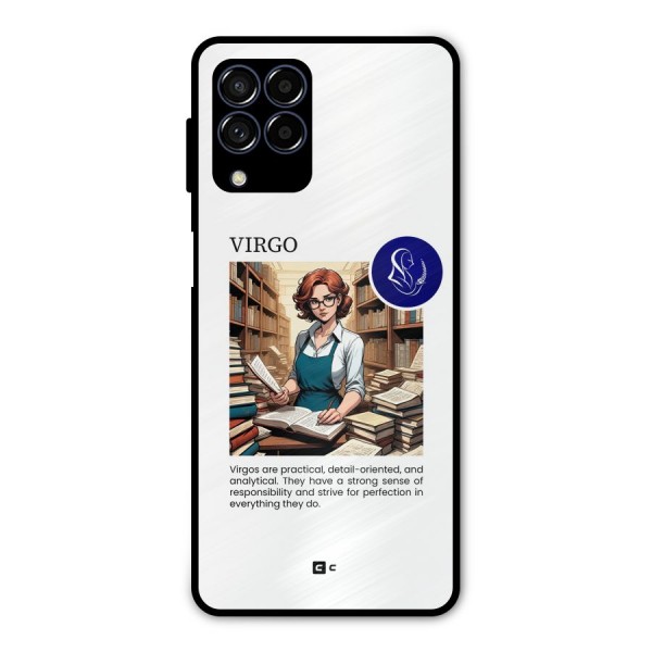 Valuable Virgo Metal Back Case for Galaxy M53 5G