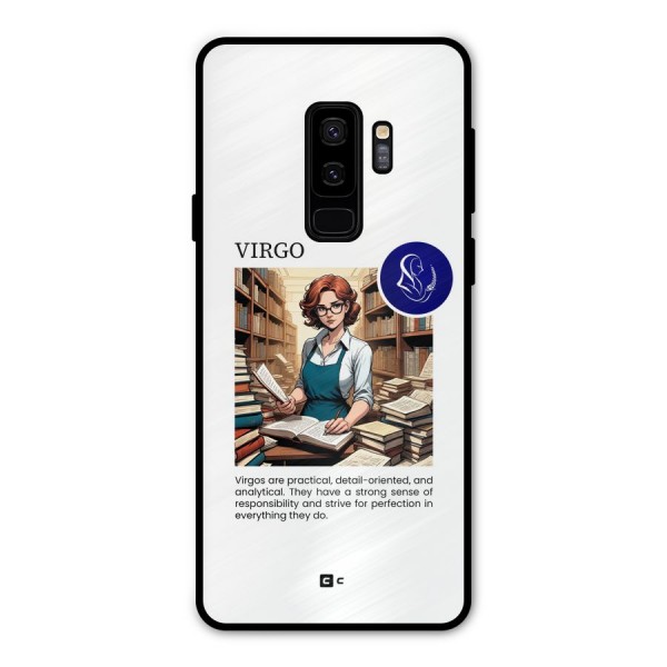 Valuable Virgo Metal Back Case for Galaxy S9 Plus