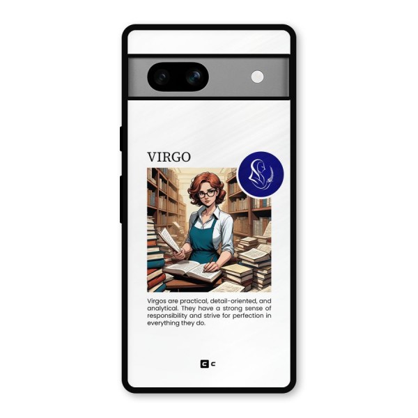 Valuable Virgo Metal Back Case for Google Pixel 7a