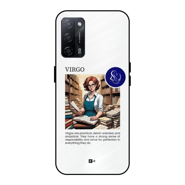 Valuable Virgo Metal Back Case for Oppo A53s 5G