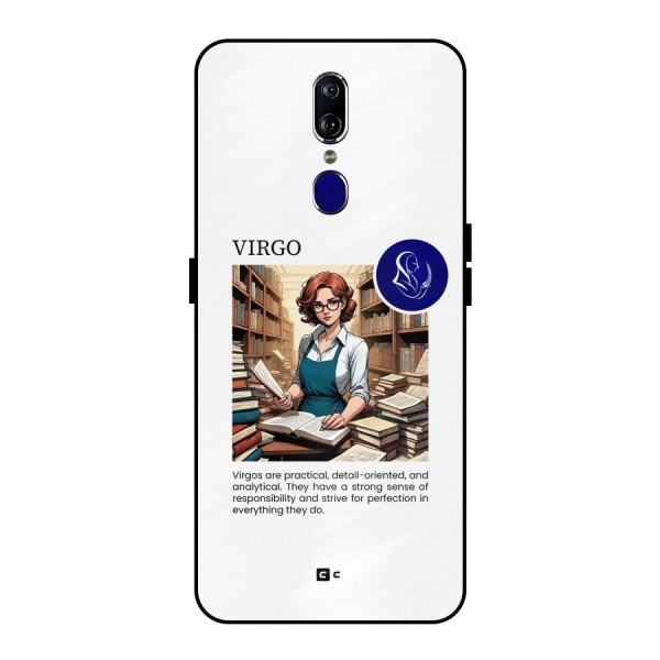 Valuable Virgo Metal Back Case for Oppo F11