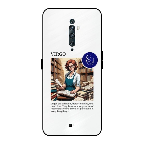 Valuable Virgo Metal Back Case for Oppo Reno2 F