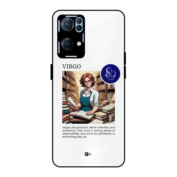 Valuable Virgo Metal Back Case for Oppo Reno7 Pro 5G