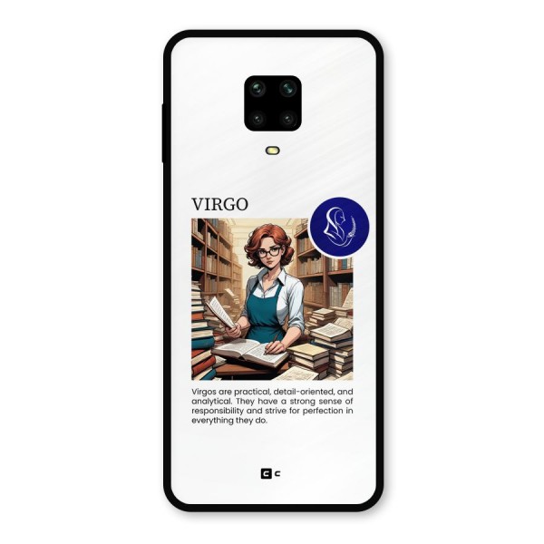 Valuable Virgo Metal Back Case for Poco M2