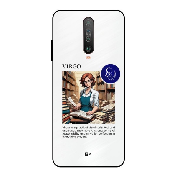 Valuable Virgo Metal Back Case for Poco X2