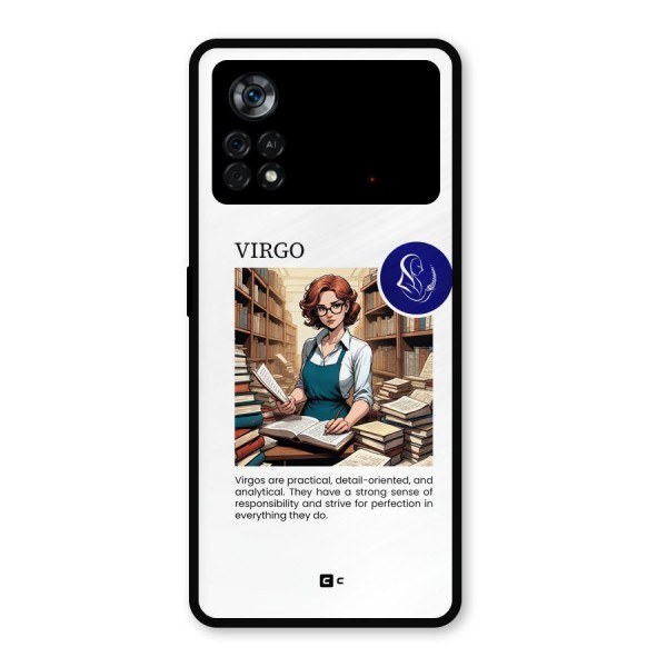 Valuable Virgo Metal Back Case for Poco X4 Pro 5G