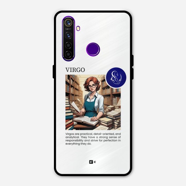 Valuable Virgo Metal Back Case for Realme 5 Pro