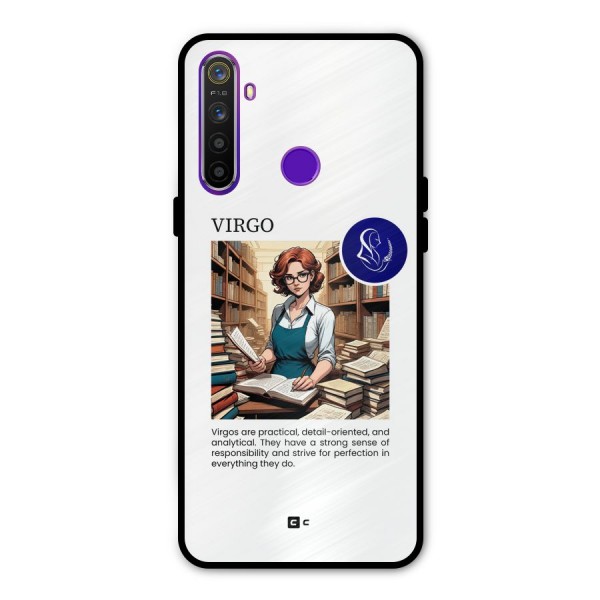 Valuable Virgo Metal Back Case for Realme 5i