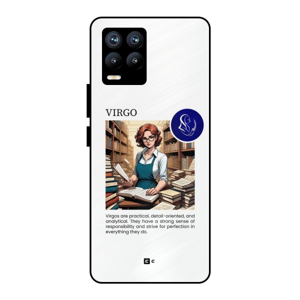 Valuable Virgo Metal Back Case for Realme 8