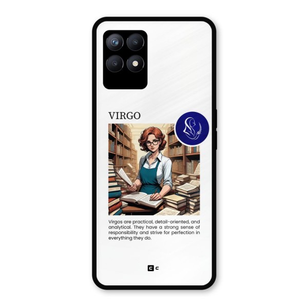 Valuable Virgo Metal Back Case for Realme 8i