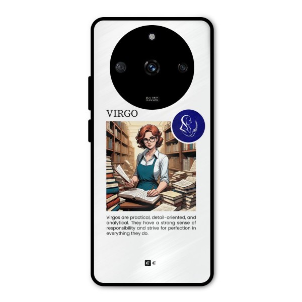 Valuable Virgo Metal Back Case for Realme Narzo 60 5G