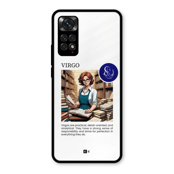 Valuable Virgo Metal Back Case for Redmi Note 11