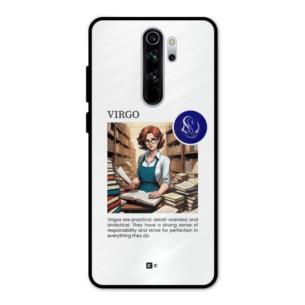 Valuable Virgo Metal Back Case for Redmi Note 8 Pro