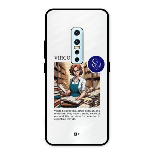 Valuable Virgo Metal Back Case for Vivo V17 Pro