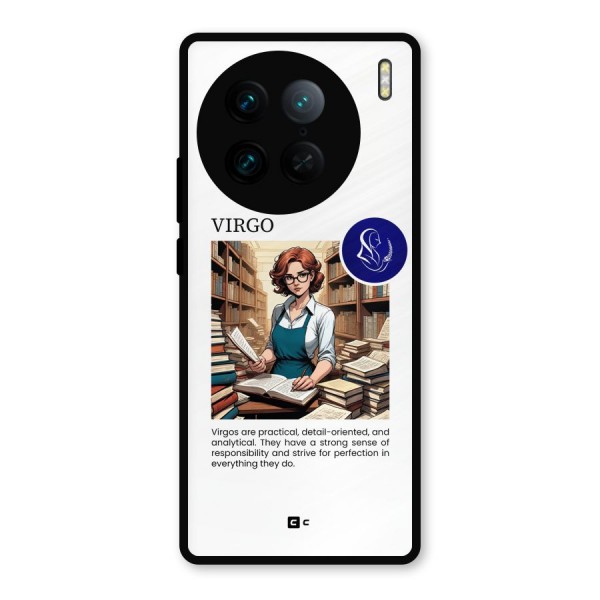 Valuable Virgo Metal Back Case for Vivo X90 Pro