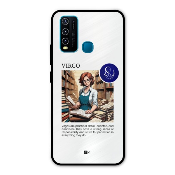 Valuable Virgo Metal Back Case for Vivo Y50