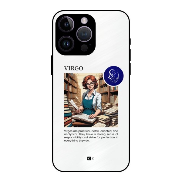Valuable Virgo Metal Back Case for iPhone 14 Pro Max
