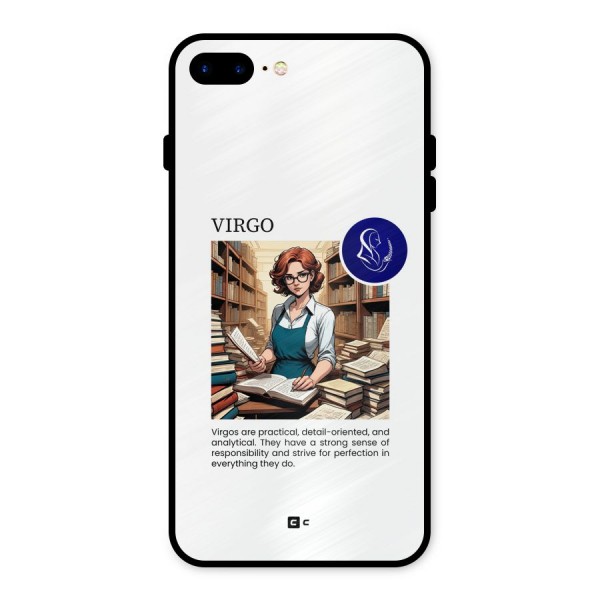 Valuable Virgo Metal Back Case for iPhone 8 Plus